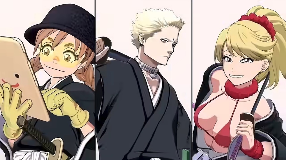 Nova arte promocional de BLEACH Mirrors High destacando os novos personagens