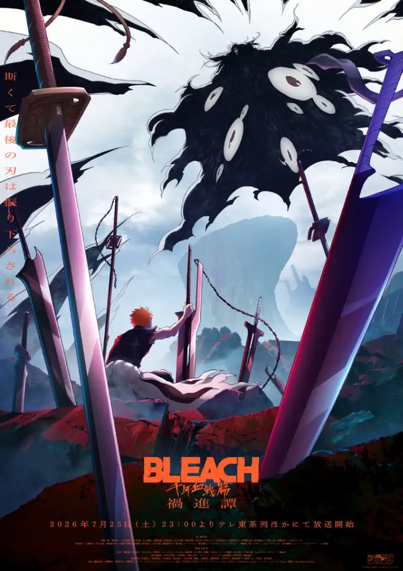 Visual promocional de personagens do cour final de BLEACH: Thousand-Year Blood War
