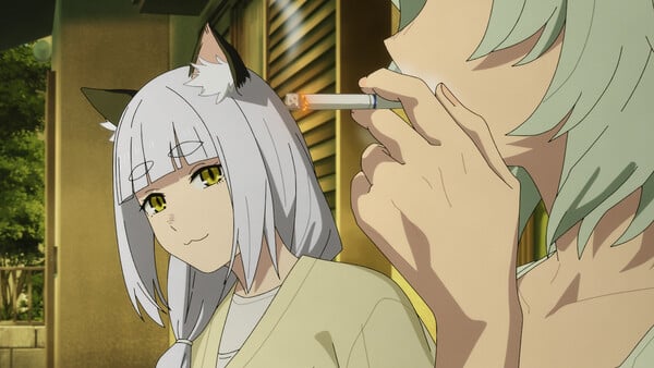 Shizue Satō, mãe de Yani Neko, dublada por Yumi Hara