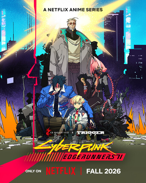 Pôster promocional de Cyberpunk: Edgerunners 2
