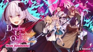 Capa da light novel Destiny Unchain Online