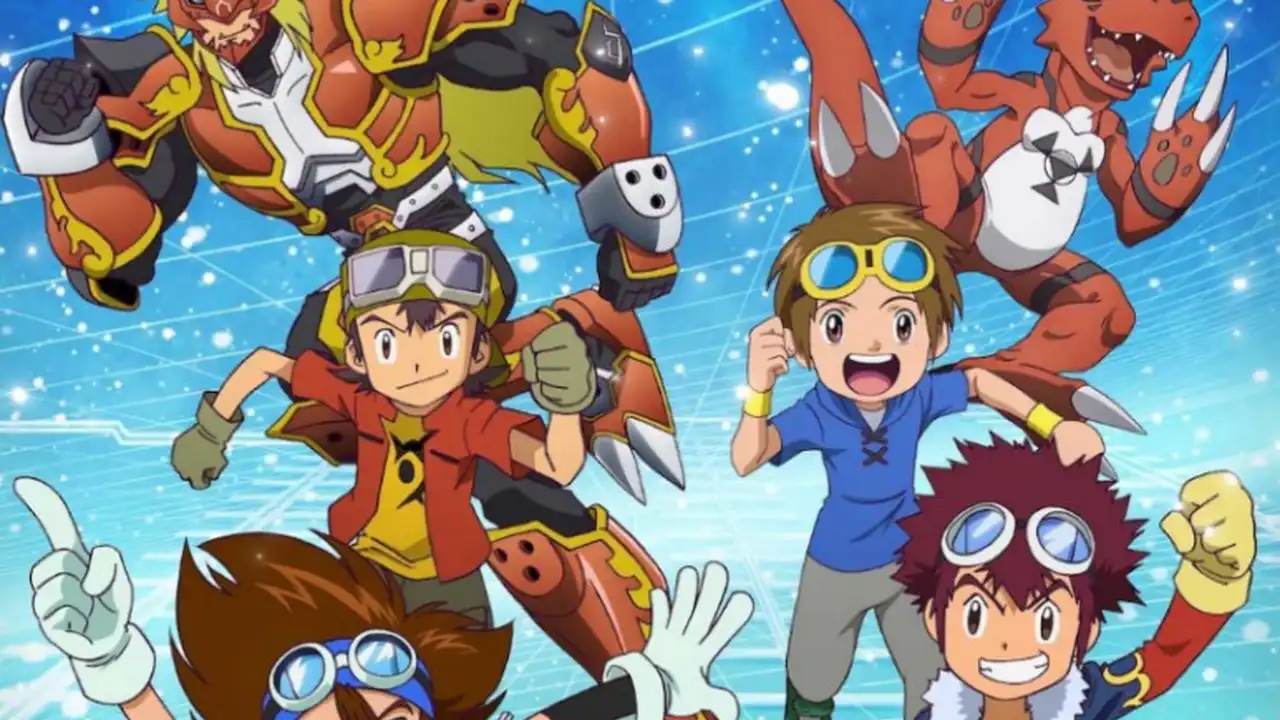 Logo do projeto Digimon Best Adventure 30 anos
