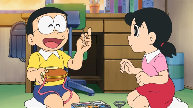 Cena do episódio "Doraemon no Surprise Day"