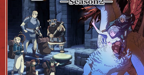 Teaser visual da 2ª temporada de Dungeon Meshi