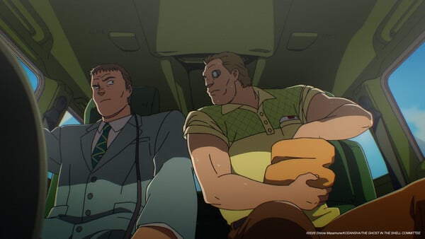 Lee, personagem do novo anime de Ghost in the Shell