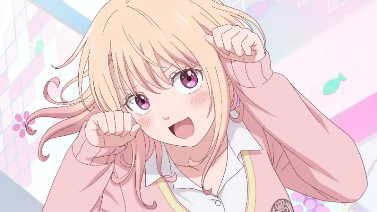 Mona Kawai e Medaka Kuroiwa, protagonistas do anime, em arte promocional da segunda temporada.