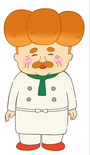 Personagens do animê Pan Dorobō
