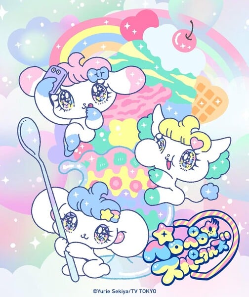 Ilustração promocional de Pero Pero★Sparkles