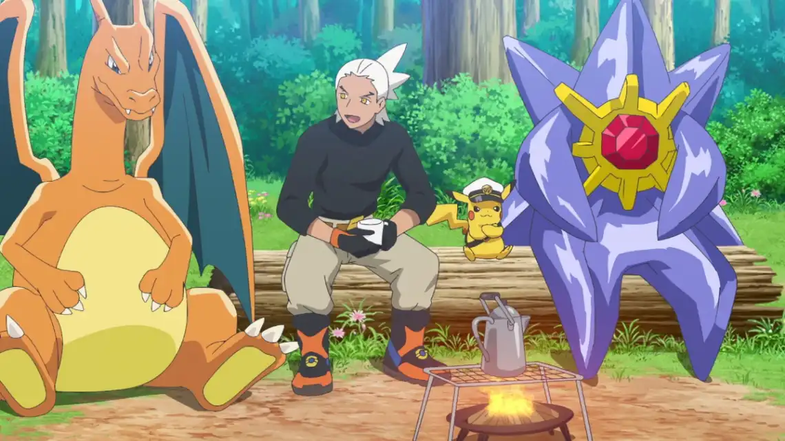 Charizard com os óculos de Friede no Pokémon GO