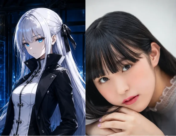 Charlotte, personagem principal do curta Dennō Isu Tantei Charlotte
