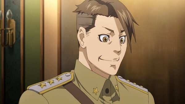 Key visual da segunda temporada de Saga of Tanya the Evil mostrando Tanya Degurechaff em uniforme militar com expressão determinada, ao fundo cenário de batalha aérea