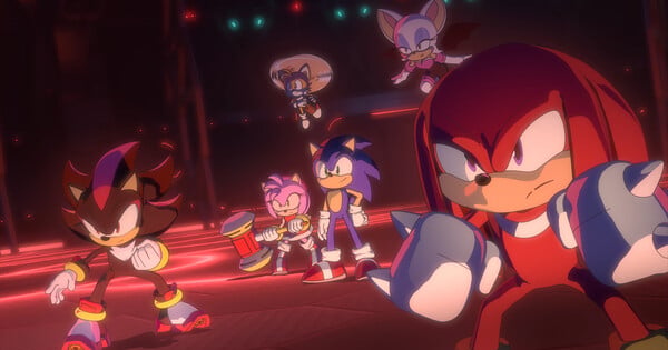 Cena do curta Sonic the Hedgehog: Memories and Beyond