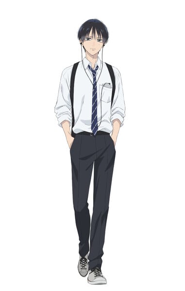 Visual do personagem Yūsuke Kusaka