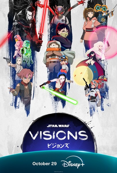 Key visual do terceiro volume de Star Wars: Visions