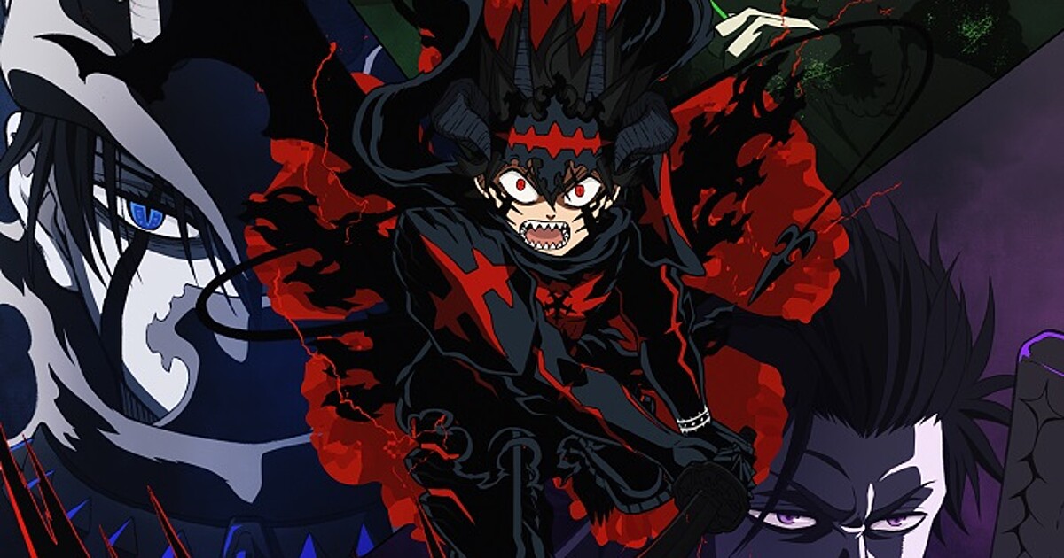Visual promocional em formato panorâmico da 2ª temporada de Black Clover