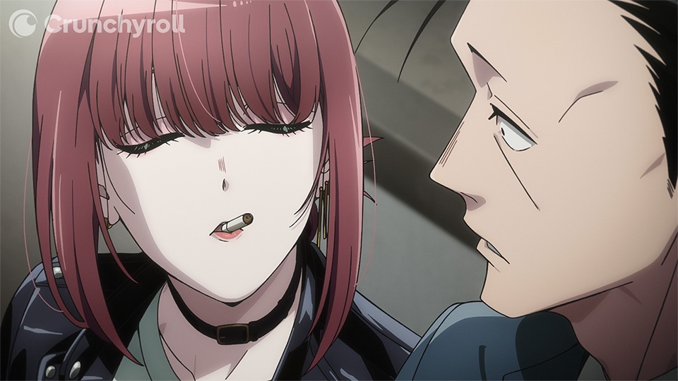 Cena do primeiro episódio de Smoking Behind the Supermarket with You