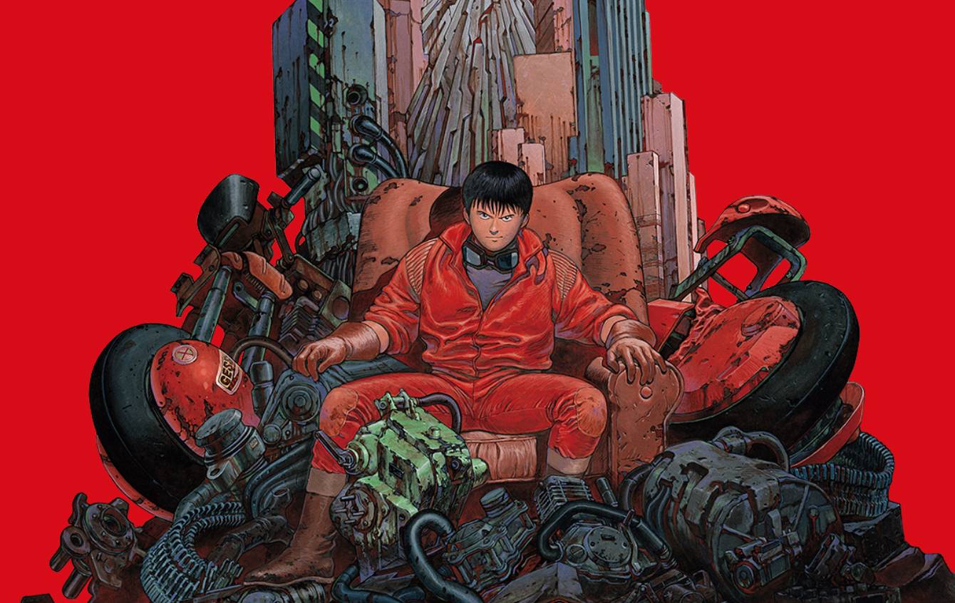 Pôster oficial do relançamento de Akira em 4K