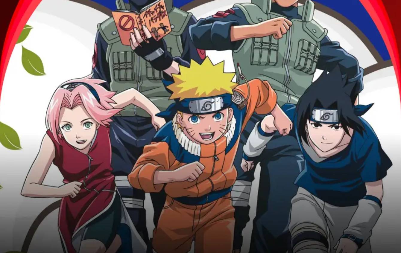 Arte de divulgação da Corrida do Naruto