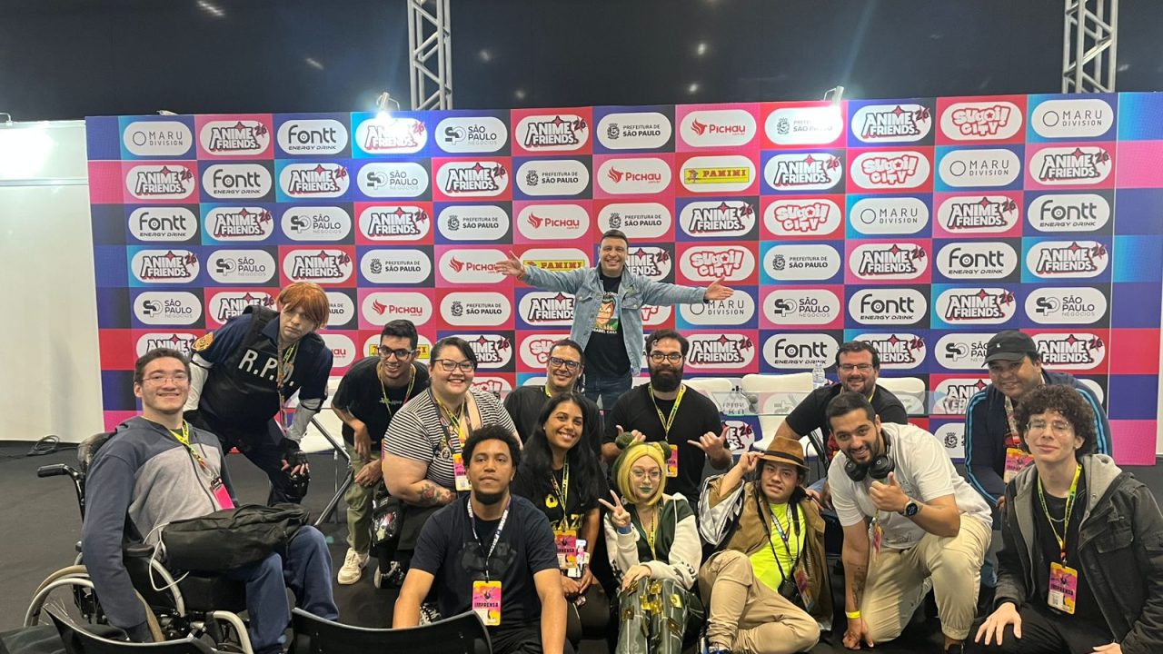 Marco Ribeiro durante o Anime Friends 2026