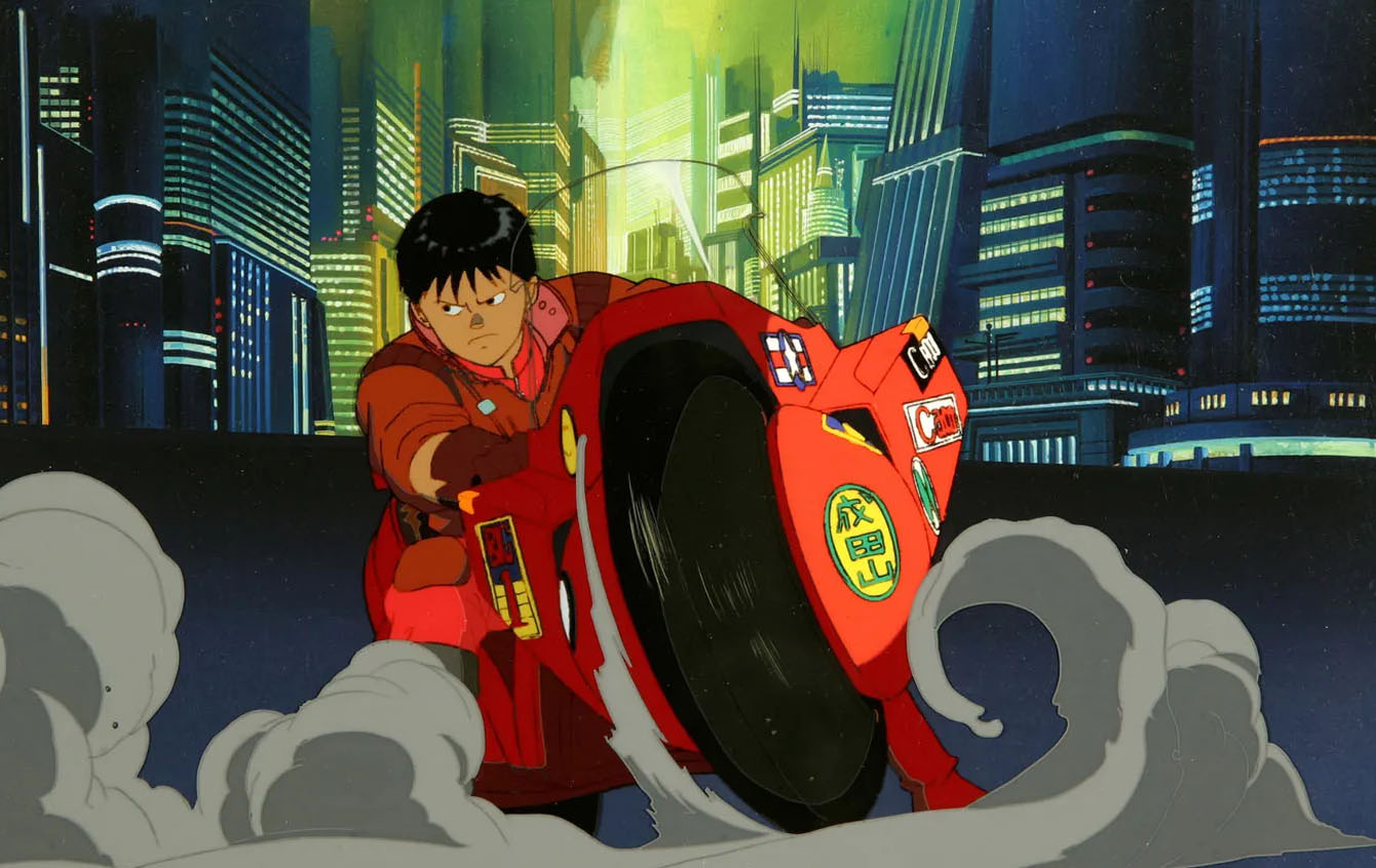 Kaneda em cena do filme Akira