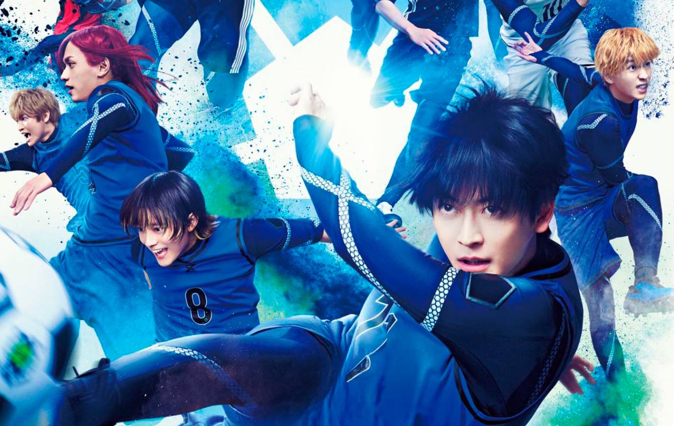 Cartaz do filme live-action de Blue Lock