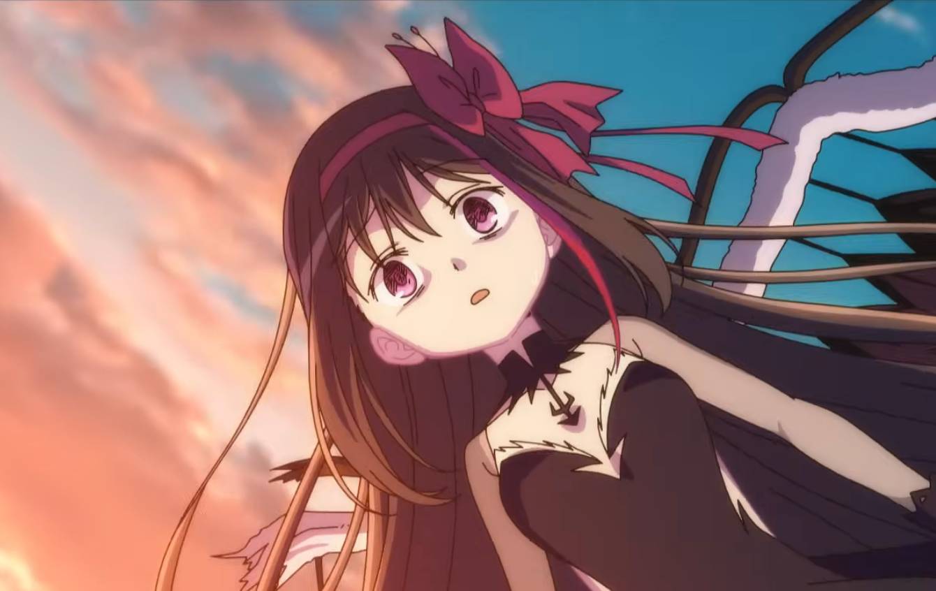 Pôster promocional de Madoka Magica: Walpurgisnacht Rising