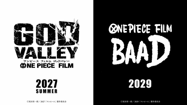 Anúncio dos novos filmes de One Piece