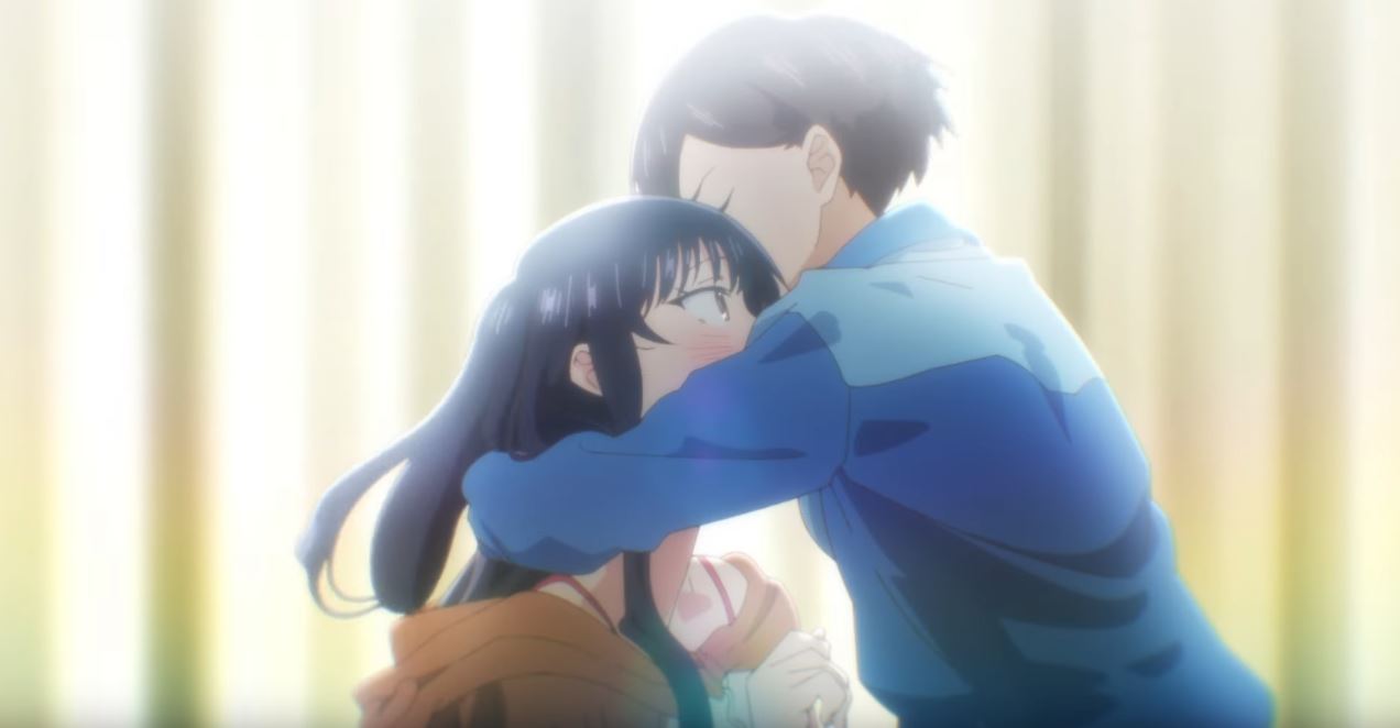 Anna Yamada e Kyoutaro Ichikawa em imagem promocional do anime