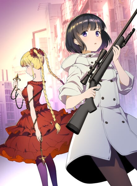 Visual promocional do mangá spinoff Darwin's Game Flag Game
