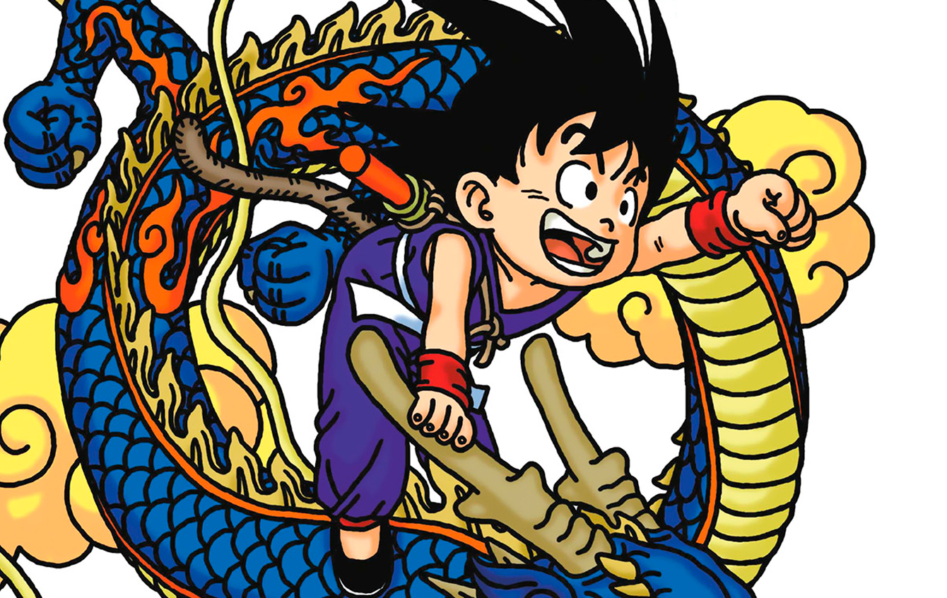 Destaque do databook Dragon Ball Landmark