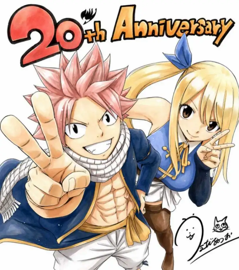 Outra ilustração comemorativa de FAIRY TAIL RE:FANTASIA