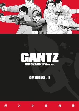 Capa do primeiro volume de Gantz, obra mais famosa de Hiroya Oku
