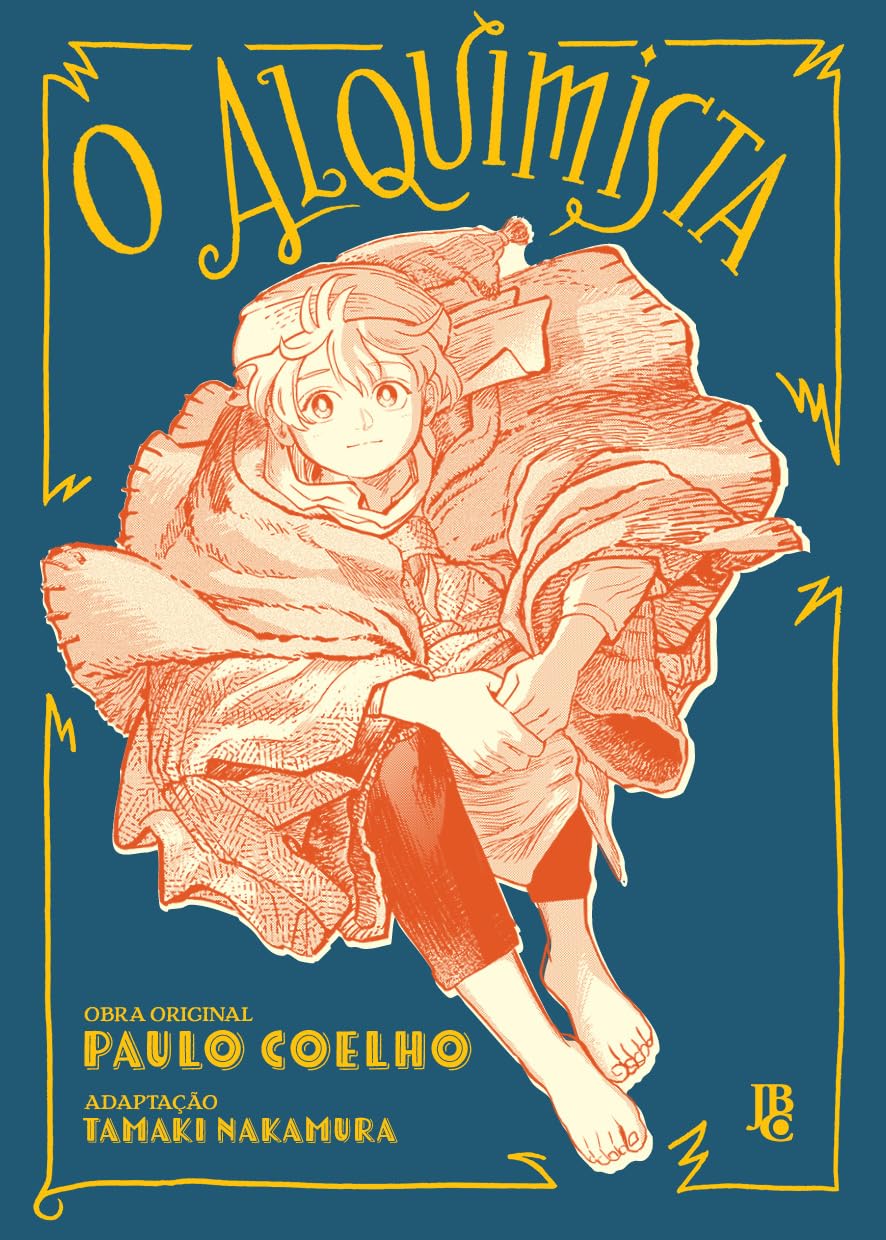 Capa do mangá de O Alquimista, adaptado por Tamaki Nakamura
