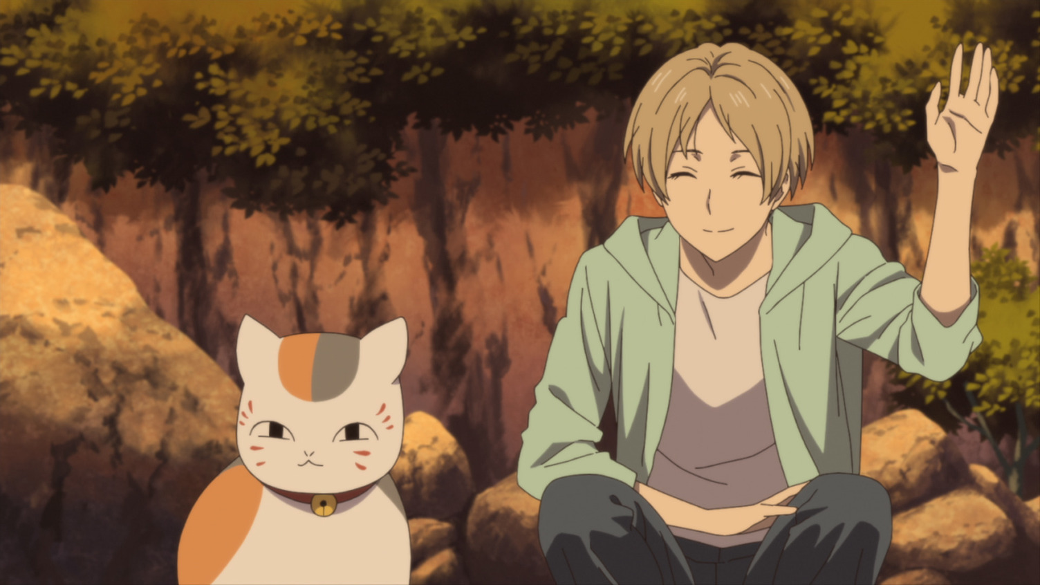 Cena da 7ª temporada do anime de Natsume Yujin-cho