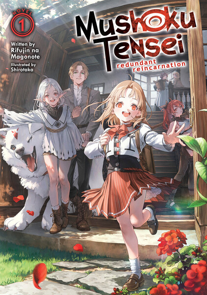 Capa do quarto volume de Mushoku Tensei: Redundant Reincarnation