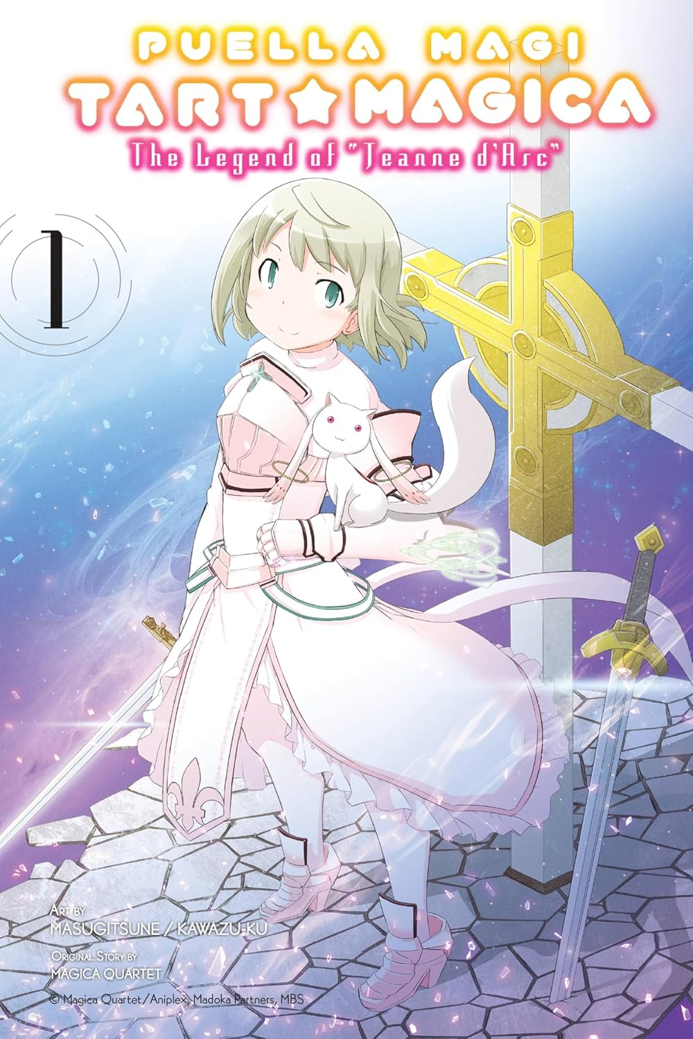 Capa do volume 1 de Puella Magi Tart Magica