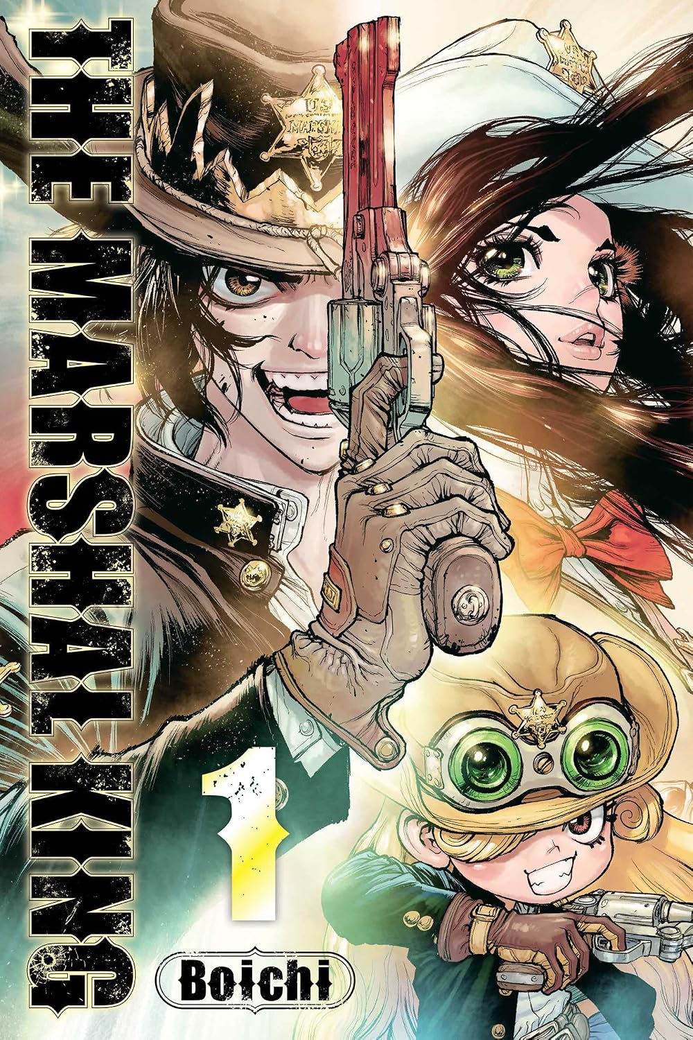 Capa do primeiro volume de The Marshal King pela Panini