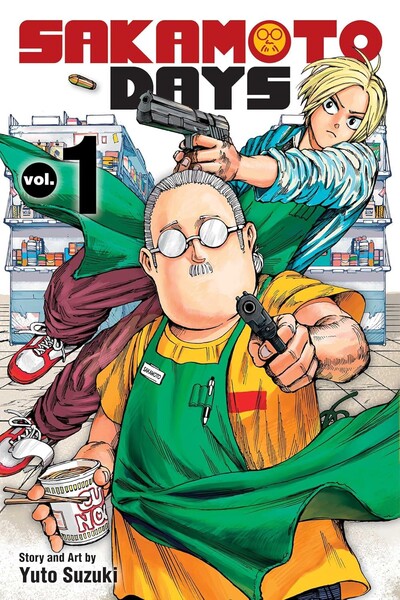 Capa do volume 1 de Sakamoto Days
