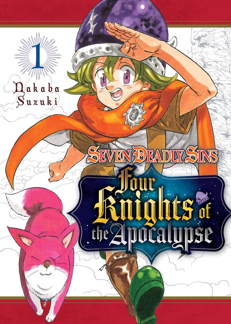 Capa do volume 1 de Os Quatro Cavaleiros do Apocalipse