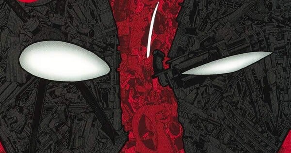 Capa do mangá Deadpool Samurai volume 4, com Deadpool em pose de ação segurando suas katanas.