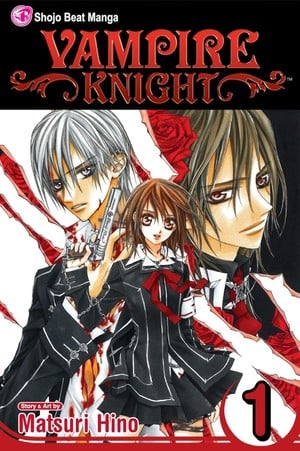 Capa de Vampire Knight, mangá de Matsuri Hino