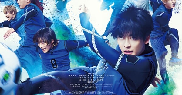 Pôster do filme live-action de Blue Lock