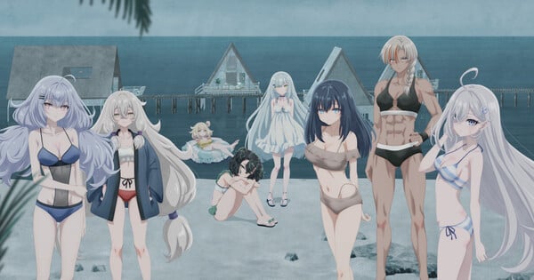 Pôster promocional de SHIBOYUGI: Cloudy Beach