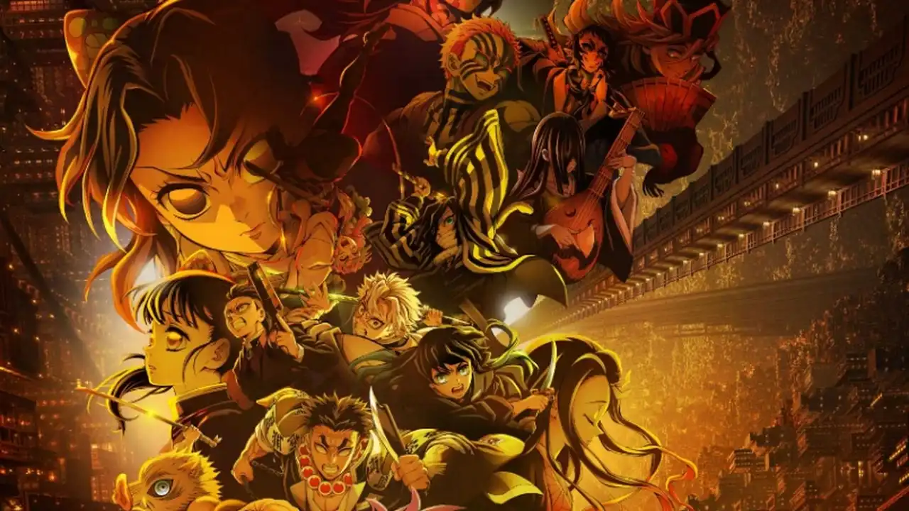 Capa do Blu-ray/DVD de Demon Slayer: Mugen Jou-hen Dai Isshou