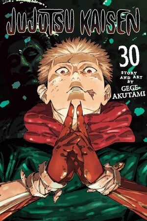 Capa do 30º volume de Jujutsu Kaisen