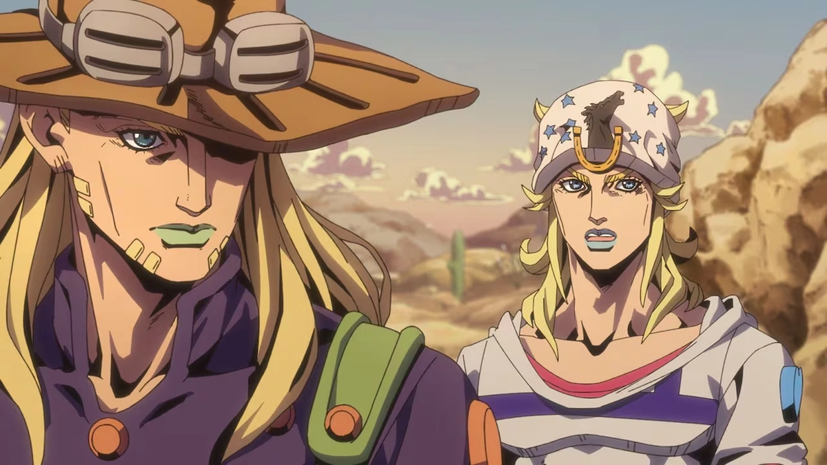 Imagem promocional de JoJo's Bizarre Adventure: Steel Ball Run