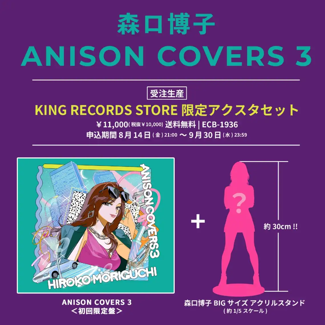 Capa da edição limitada de ANISON COVERS 3