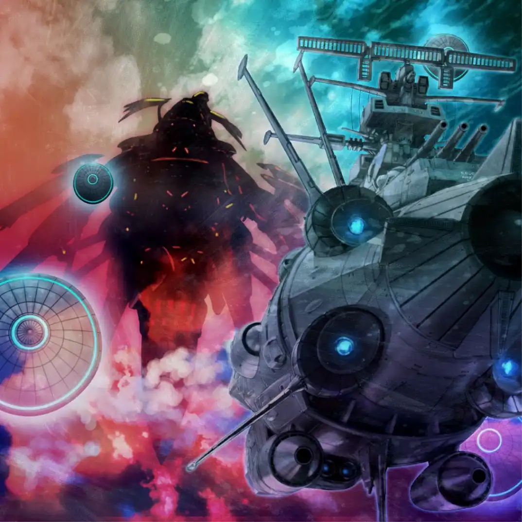Arte de capa da trilha sonora Vol. 2 de Yamato REBEL3199