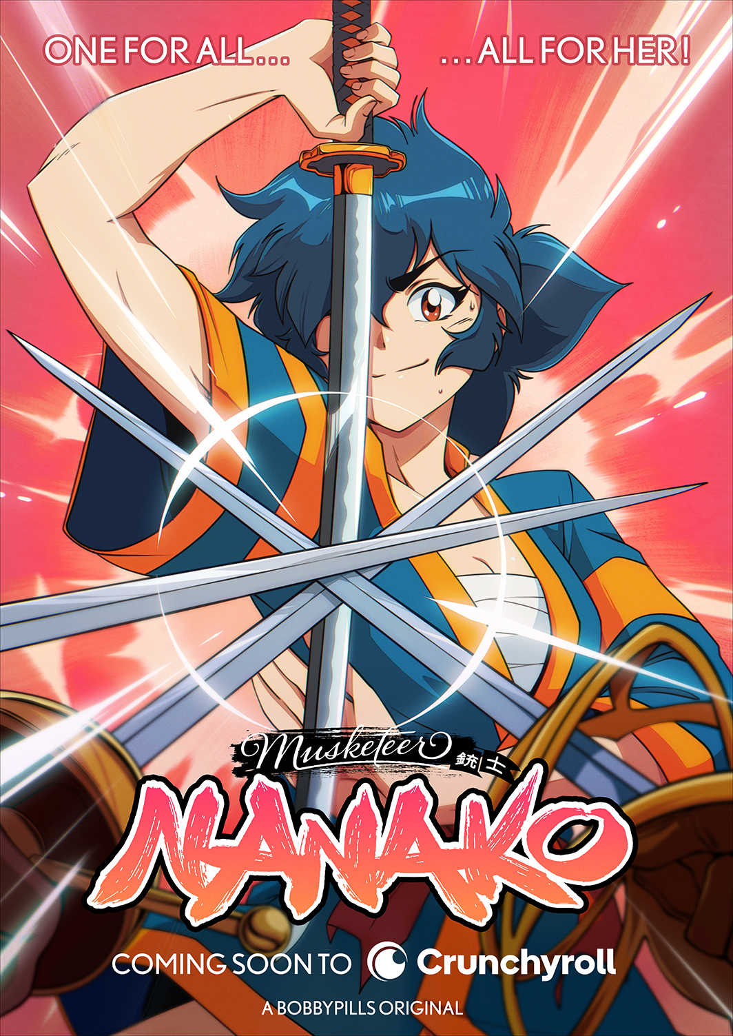 Musketeer Nanako: key art